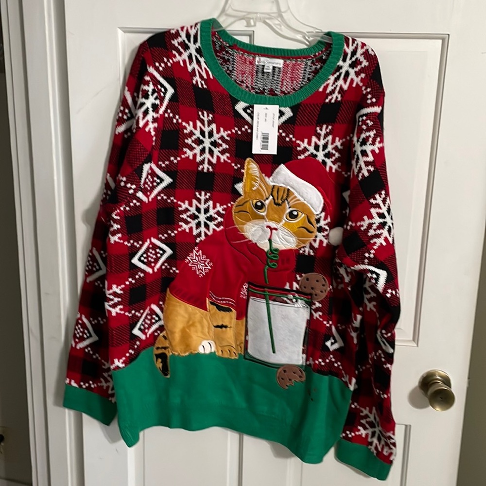 Ugly Christmas sweater, Jolly Christmas sweater, 2X